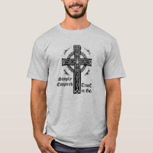 Camiseta Ornamentado Infiltrado Cruzando T-Shirt