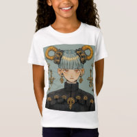 Ornamentado Steampunk Fantasy Animy Girl
