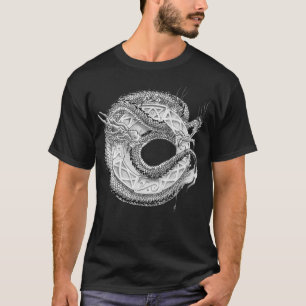 Camiseta Ornamental do dragão