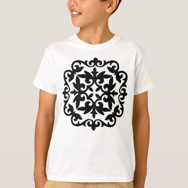 Camiseta Ornamental Floral Design (Frente)