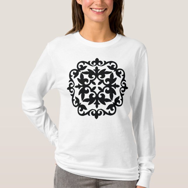 Camiseta Ornamental Floral Design (Frente)
