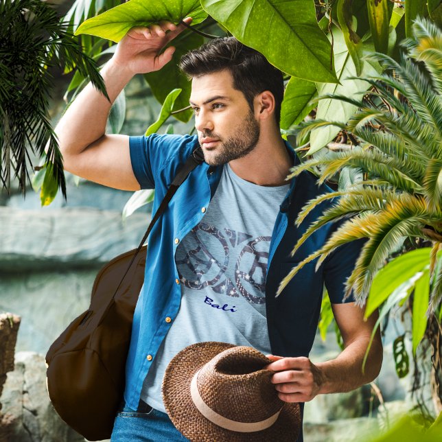 Camiseta Ornamento Bali Nights Batik 4 (Criador carregado)