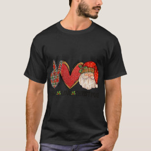 Camiseta Ornamento das Luzes da Árvore de Natal do Pássaro 