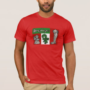 Camiseta Ornamentos de natais vintages
