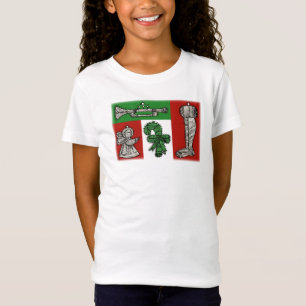 Camiseta Ornamentos de natais vintages