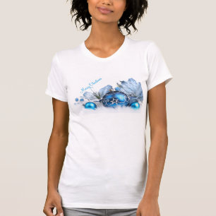 Camiseta Ornamentos de Roupa Fine Jersey para uso feminino