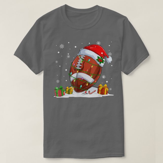 Camiseta Ornamentos Engraçados de Árvore de Natal de Gato d (Frente do Design)