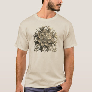 Camiseta Ornata com Mandala Floral Vintage Estétic