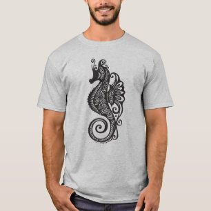 Camiseta Ornata de Cavalo-Marinho Mandala Tribal I