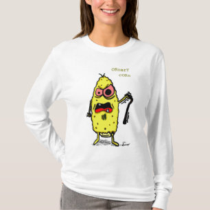 Camiseta Ornery Corn Womens Hooded Sweatshirt