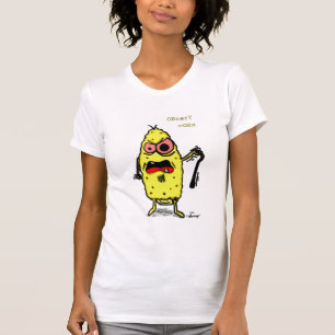 Camiseta Ornery Corn Womens Petit-Shirt
