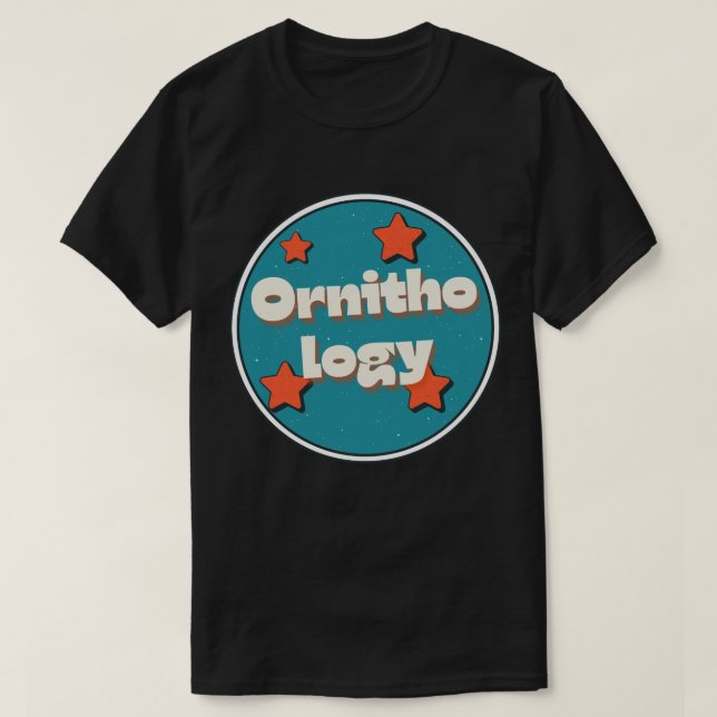 Camiseta Ornitologia (Frente do Design)