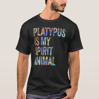 Camiseta Ornitorrinco é meu Espírito Animal Ornitorrinco