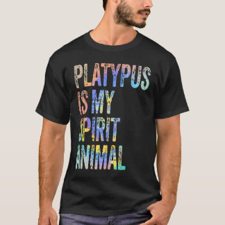 Camiseta Ornitorrinco é o meu animal espiritual Ornitorrinc