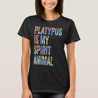 Camiseta Ornitorrinco é o meu animal espiritual Ornitorrinc