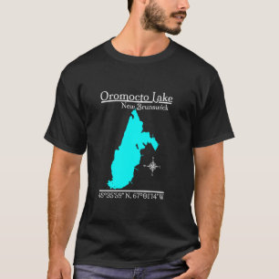 Camiseta Oromocto Lake New Brunswick Long Sleeve T Shirt