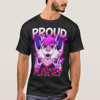 Camiseta Ororgulho-me que Furries cosplay Fandom 7