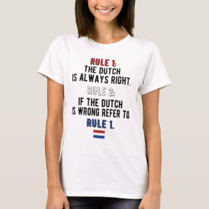 Camiseta Orotas Neerlandesas Orots Países Baixos Bandeira