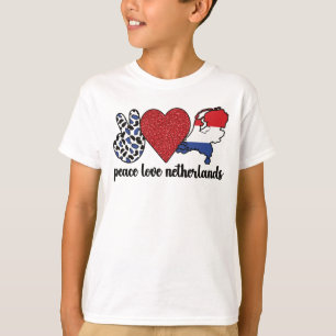 Camiseta Orotas Neerlandesas Orots Países Baixos Bandeira H