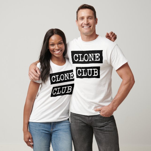 Camiseta Orphan Black | Tipografia do Clone Club (Unissex)