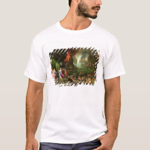 Camiseta Orpheus com uma harpa que joga a Pluto