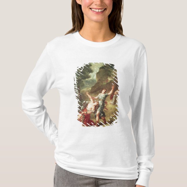 Camiseta Orpheus e Eurídice, primavera (Frente)