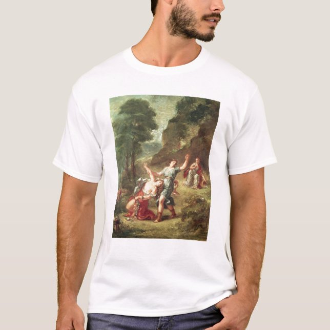 Camiseta Orpheus e Eurídice, primavera (Frente)