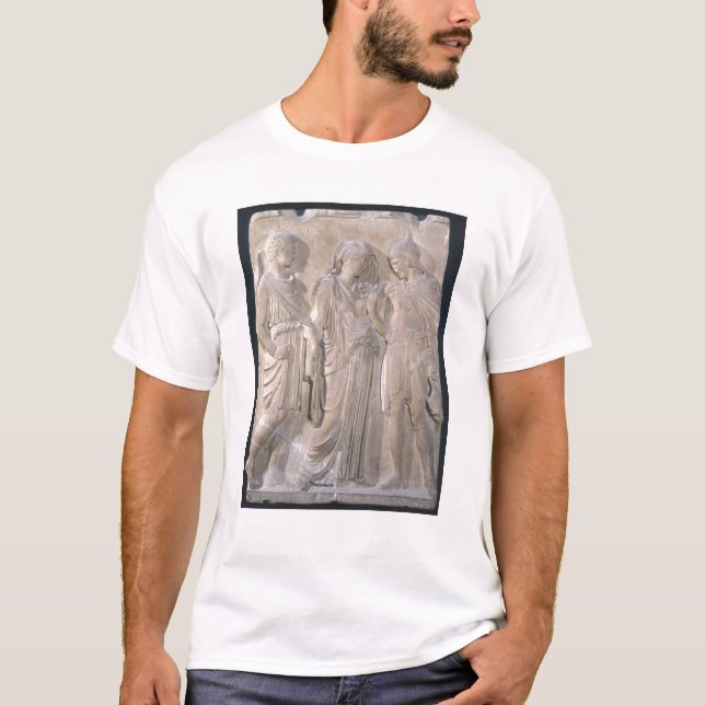Camiseta Orpheus, Eurídice e Hermes (Frente)