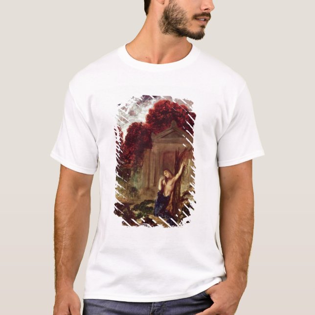 Camiseta Orpheus no túmulo de Eurídice (Frente)