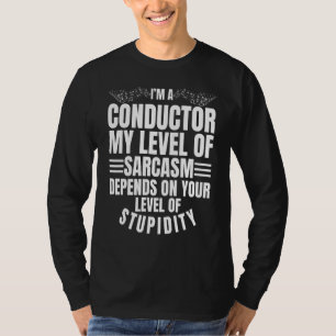 Camiseta Orquestra Condutora Sarcasm Maestro Baton Choir Di