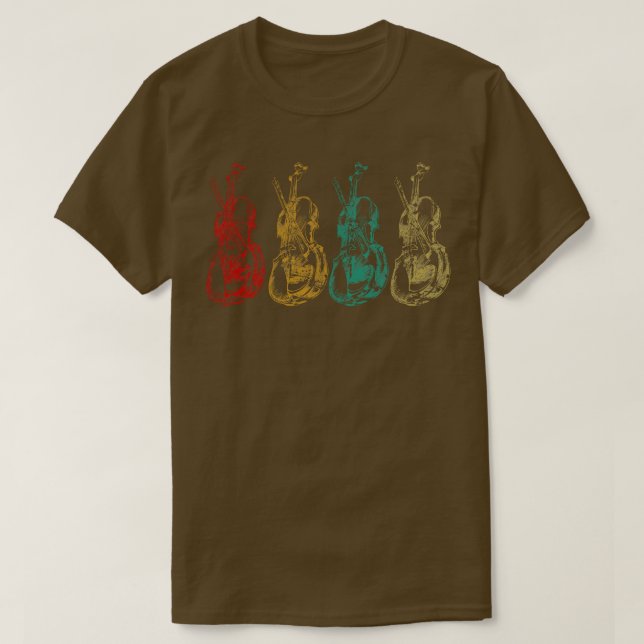 Camiseta Orquestra de Instrumentos Musicais Cello (Frente do Design)