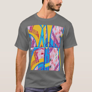 Camiseta Orquestra de Jazz Fantástica Bauhaus Notas de Músi