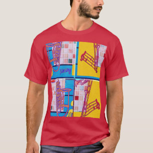 Camiseta Orquestra de Jazz Fantástica Bauhaus Notas Musicai
