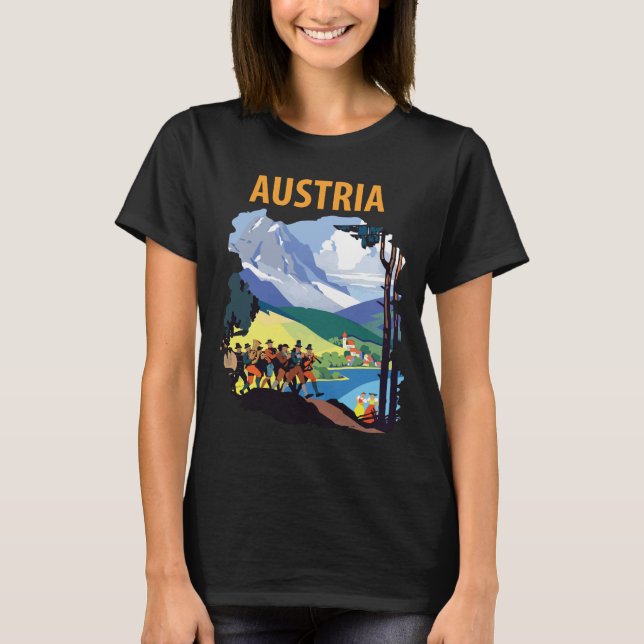 Camiseta Orquestra de Música da Áustria (Frente)