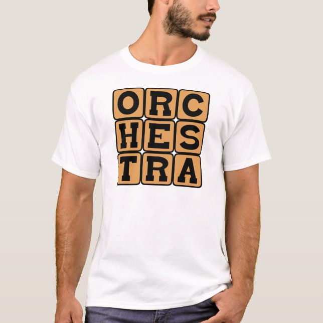 Camiseta Orquestra, Músicos de Sinfonia (Frente)