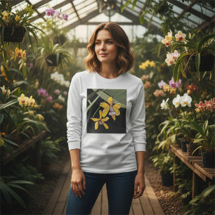 Camiseta Orquídea Amarelo - Tropical Botânica