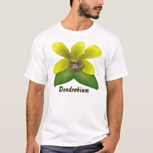 Camiseta Orquídea do Dendrobium