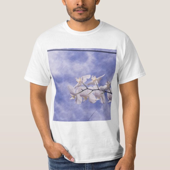Camiseta Orquídea Mariposa (Frente)