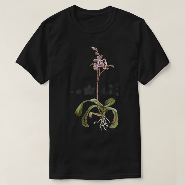 Camiseta Orquídea Phalaenopse (Frente do Design)