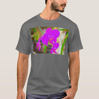 Camiseta Orquídea Roxa