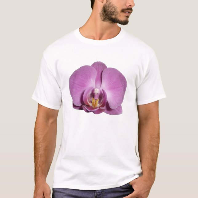 Camiseta Orquídea roxa (Frente)
