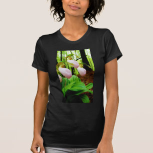 Camiseta Orquídea silvestre de Lady Slipper Rosa