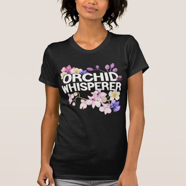 Camiseta Orquídea Suspiradora Adoro Orquídeas (Frente)
