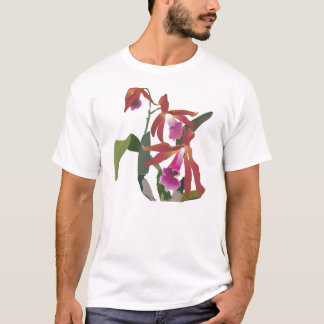 Camiseta orquídea uma