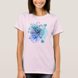 Camiseta Orquídea Wahine Lace Hawaiian