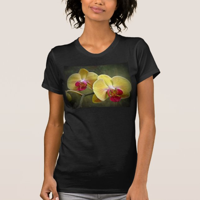 Camiseta Orquídeas-Mama amarelas - Phalaenopse (Frente)