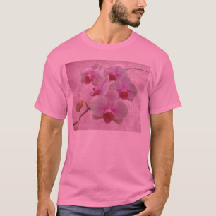 Camiseta Orquídeas Mariposa Rosa - Phalaenopsis