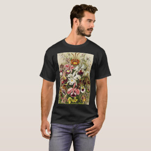 Camiseta Orquídeas, Orquídeas Denusblumen Ernst Haeckel