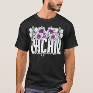 Camiseta Orquídeo Suspenso Para Botanista De Jardineiro Bot