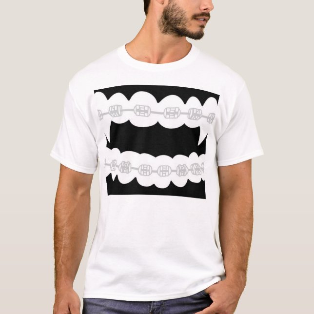 Camiseta Orthodontists do vampiro (Frente)